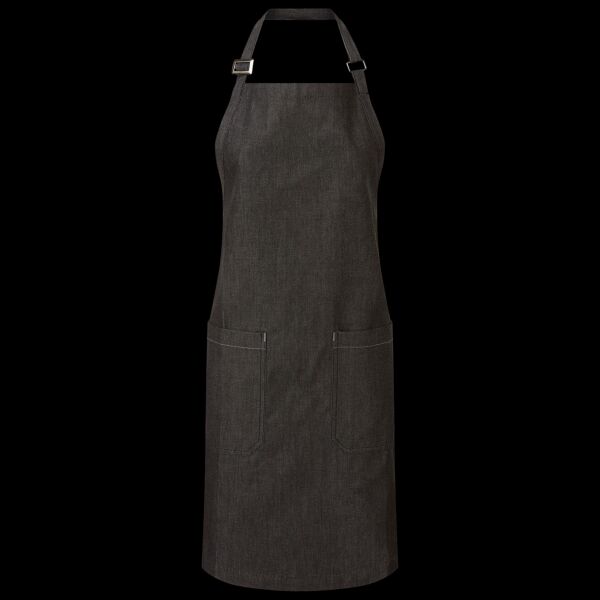 Premier Fairtrade Organic Cotton Denim Bib Apron Thumbnail