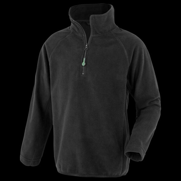Result Genuine Recycled Kids Zip Neck Micro Fleece Thumbnail