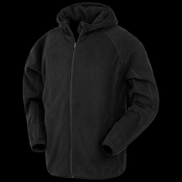 Result Genuine Recycled Hooded Micro Fleece Jacket Thumbnail