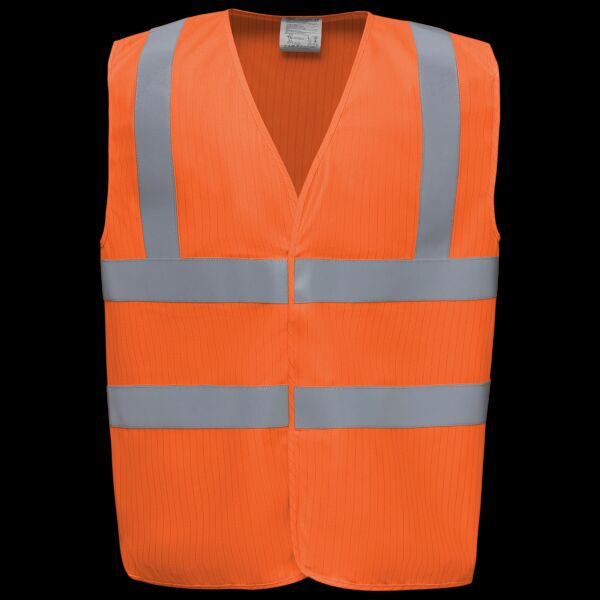 Yoko Hi-Vis Anti-Static Flame Retardant Waistcoat Thumbnail