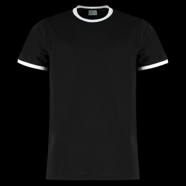 Kustom Kit Fashion Fit Ringer T-Shirt Thumbnail
