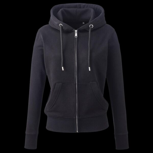 Anthem Ladies Organic Full Zip Hoodie Thumbnail