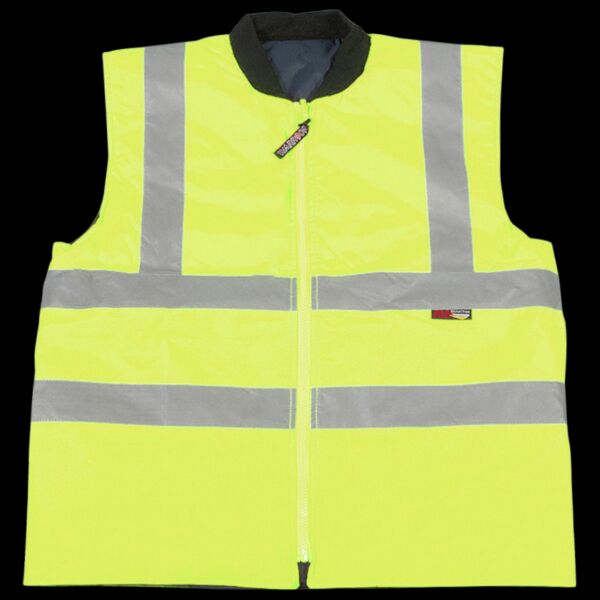 Warrior Hi-Vis Reversible Bodywarmer Thumbnail
