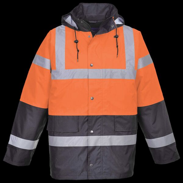 Portwest Hi-Vis Contrast Traffic Jacket Thumbnail