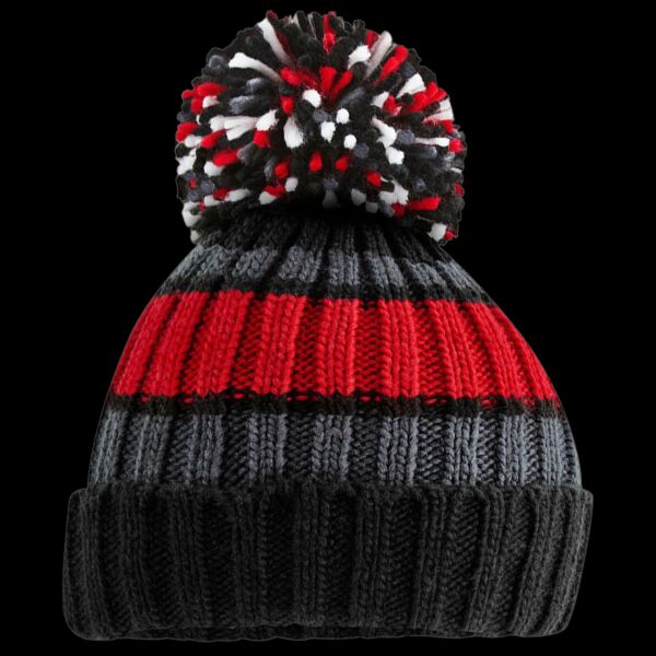 Beechfield Hygge Striped Beanie Thumbnail