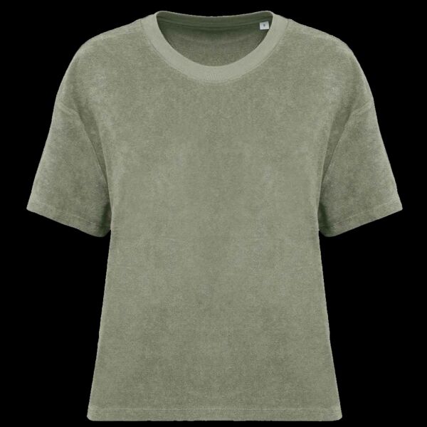 Native Spirit Ladies Terry Towel T-Shirt Thumbnail