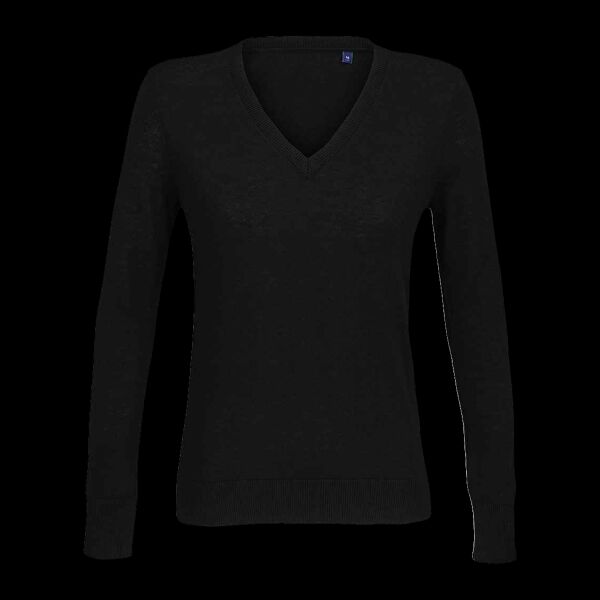 NEOBLU Ladies Sullivan V Neck Sweater Thumbnail