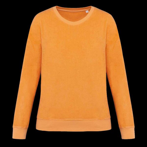 Native Spirit Ladies Terry Towel Sweatshirt Thumbnail