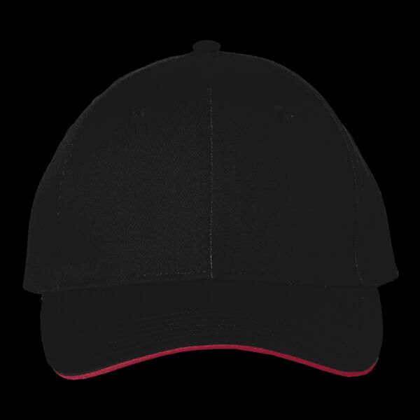 Beechfield EarthAware® Classic Organic Cotton 6 Panel Sandwich Peak Cap Thumbnail