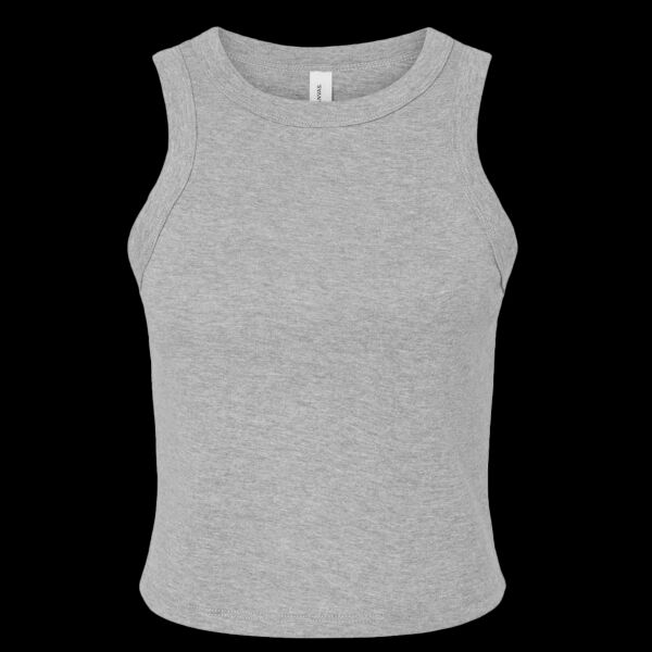 Bella Ladies Micro Rib Racer Tank Top Thumbnail