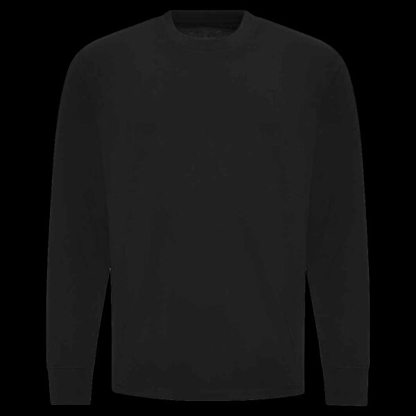 AWDis Unisex Oversize 100 Long Sleeve T-Shirt Thumbnail