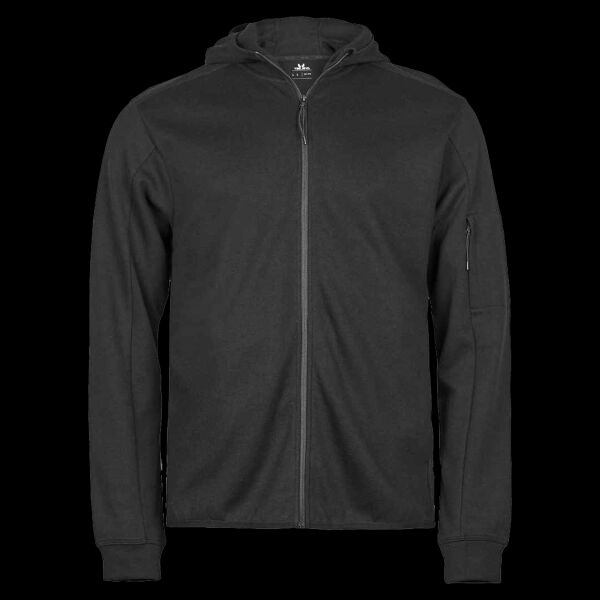 Tee Jays Athletic Hooded Full Zip Sweat Jacket Thumbnail