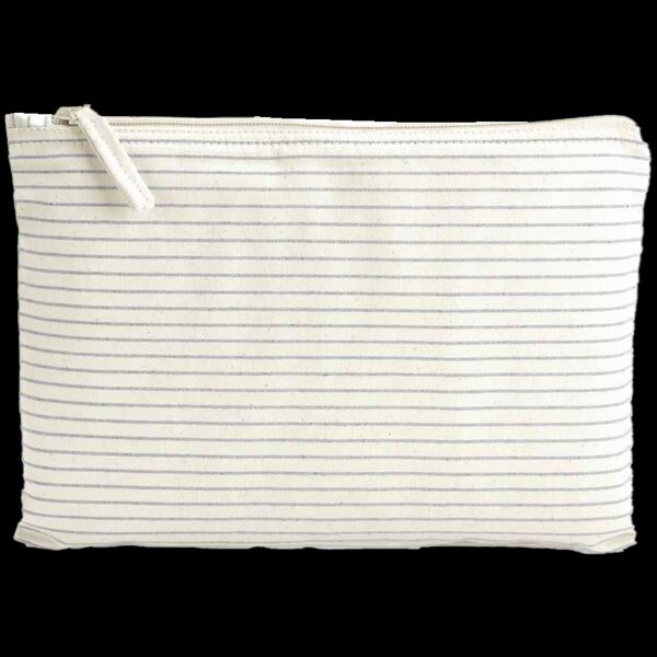Westford Mill Striped Organic Cotton Accessory Pouch Thumbnail