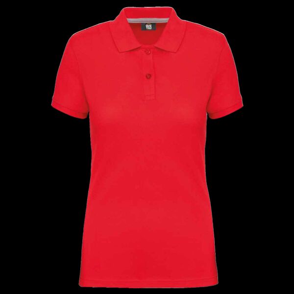 WK Designed to Work Ladies Anti-Bacterial Piqué Polo Shirt Thumbnail