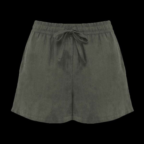 Spasso Ladies Linen Shorts Thumbnail