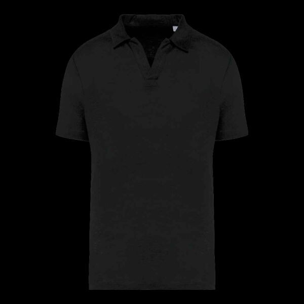 Spasso Linen Polo Shirt Thumbnail