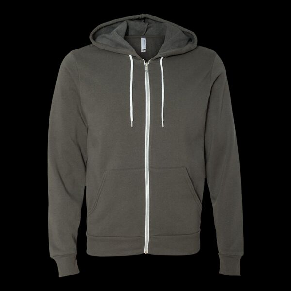 Canvas Unisex Full Zip Hoodie Thumbnail