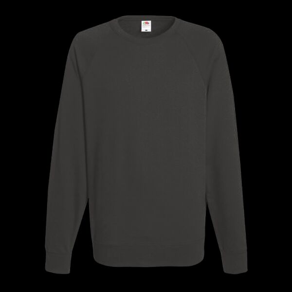 Fruit of the Loom Lightweight Raglan Sweatshirt Thumbnail