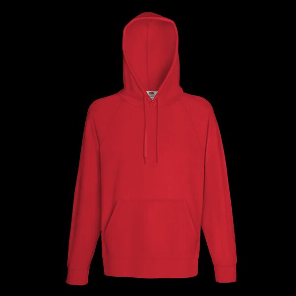 Fruit of the Loom Lightweight Hooded Sweatshirt Thumbnail