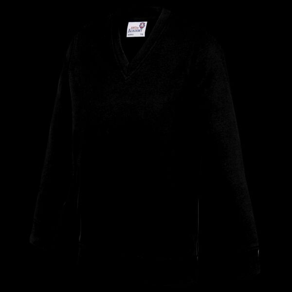 AWDis Academy Kids V Neck Sweatshirt Thumbnail