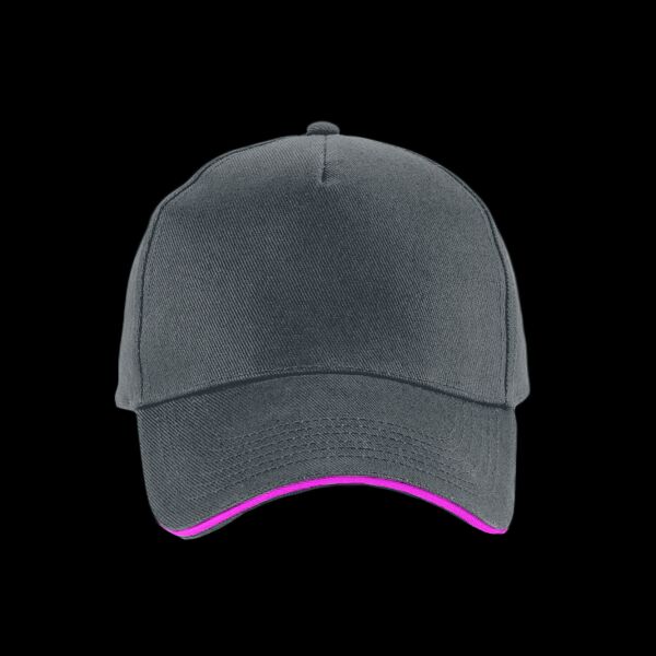 Beechfield Ultimate 5 Panel Cap with Sandwich Peak Thumbnail