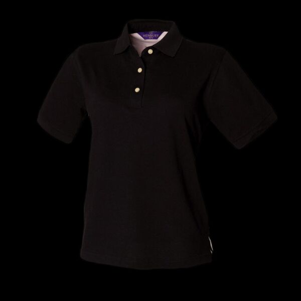 Henbury Ladies Classic Cotton Piqué Polo Shirt Thumbnail
