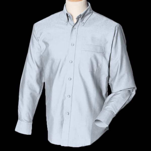 Henbury Long Sleeve Classic Oxford Shirt Thumbnail
