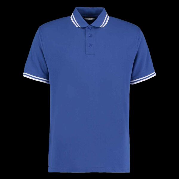 Kustom Kit Contrast Tipped Poly/Cotton Piqué Polo Shirt Thumbnail