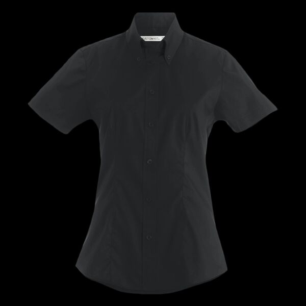 Kustom Kit Ladies Premium Short Sleeve Tailored Oxford Shirt Thumbnail