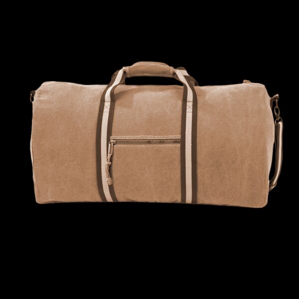Quadra Vintage Canvas Holdall Thumbnail