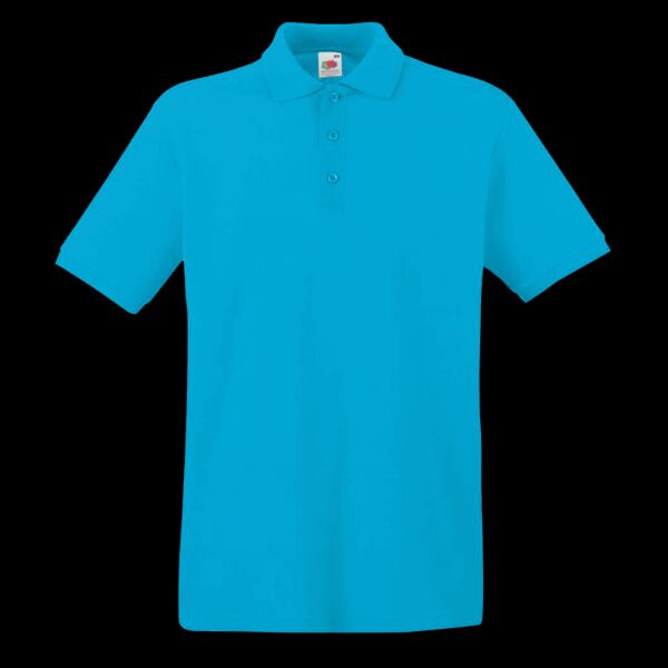 Fruit of the Loom Premium Cotton Piqué Polo Shirt Thumbnail