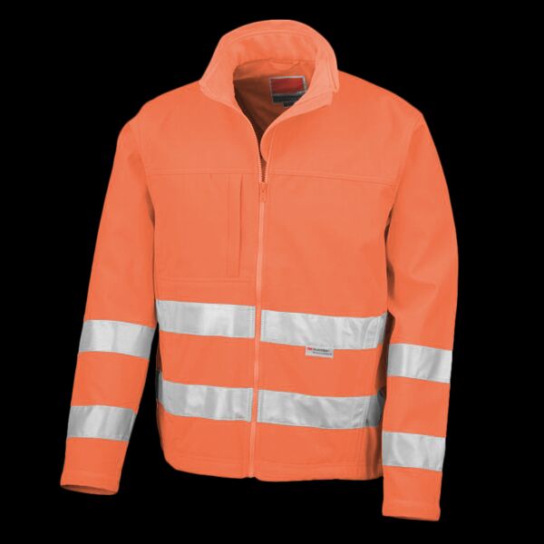Result Safe-Guard Hi-Vis Soft Shell Jacket Thumbnail