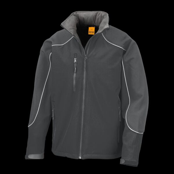 Result Work-Guard Hooded Soft Shell Jacket Thumbnail
