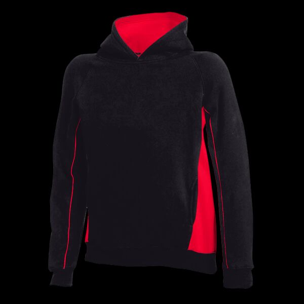 Finden + Hales Kids Contrast Hooded Sweatshirt Thumbnail