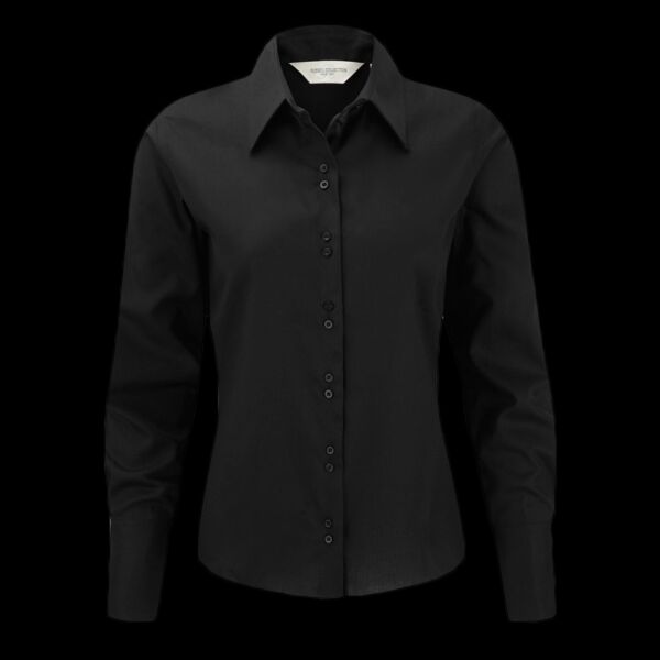 Russell Collection Ladies Long Sleeve Ultimate Non-Iron Shirt Thumbnail