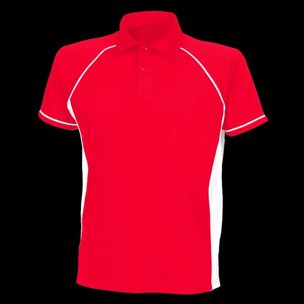 Finden + Hales Kids Performance Piped Polo Shirt Thumbnail