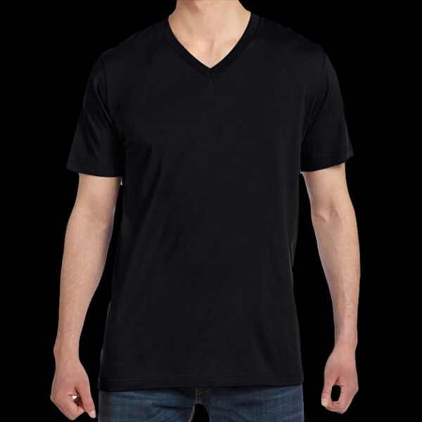Canvas Unisex Jersey V Neck T-Shirt Thumbnail