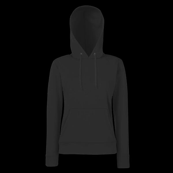 Fruit of the Loom Classic Lady Fit Hooded Sweatshirt Thumbnail