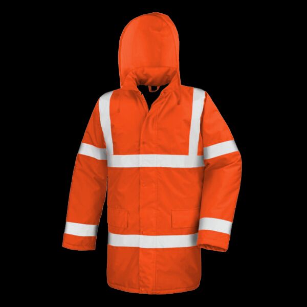 Result Core Hi-Vis Motorway Coat Thumbnail