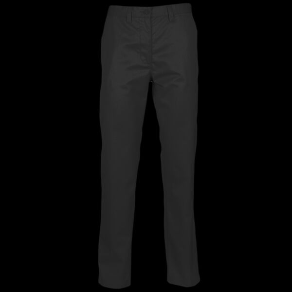 Henbury Ladies 65/35 Flat Fronted Chino Trousers Thumbnail