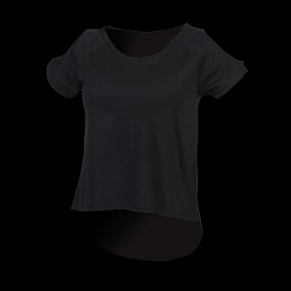 SF Clothing Ladies Drop Tail T-Shirt Thumbnail