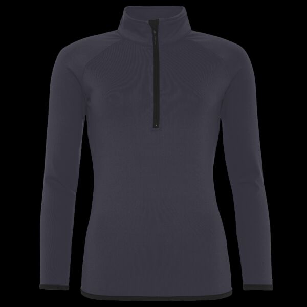 AWDis Ladies Cool Half Zip Sweat Top Thumbnail
