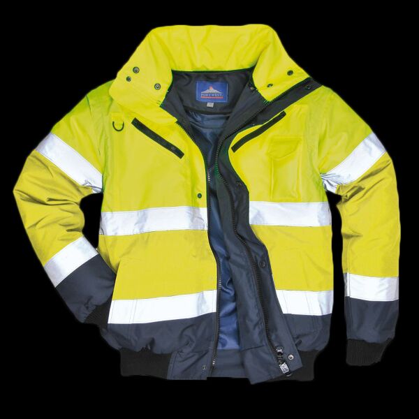Portwest 3-in-1 Hi-Vis Bomber Jacket Thumbnail