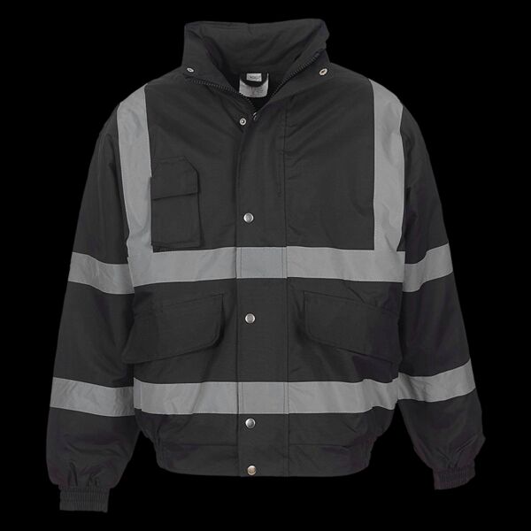 Yoko Hi-Vis Classic Bomber Jacket Thumbnail