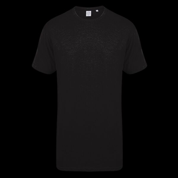 SF Clothing Longline Dipped Hem T-Shirt Thumbnail