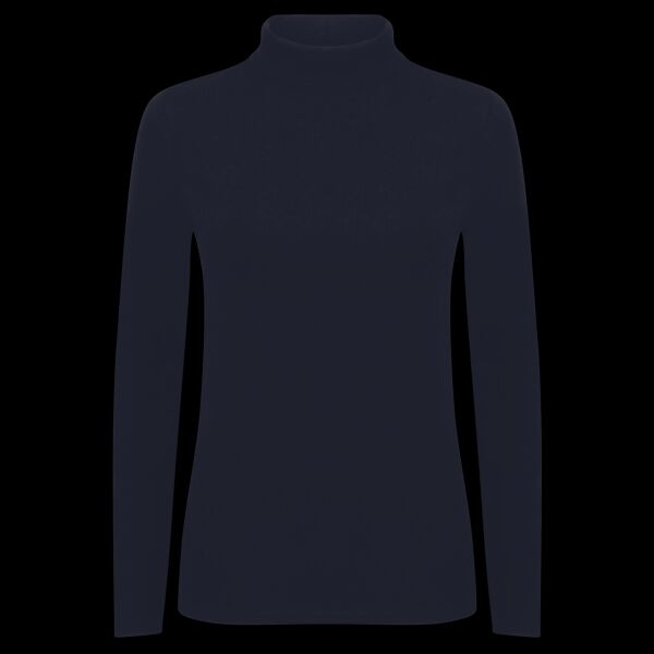 SF Clothing Ladies Feel Good Stretch Roll Neck T-Shirt Thumbnail