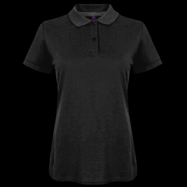 Henbury Ladies Modern Fit Cotton Piqué Polo Shirt Thumbnail