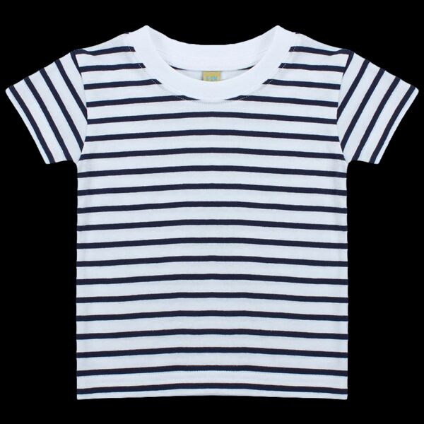 Larkwood Baby/Toddler Striped Crew Neck T-Shirt Thumbnail