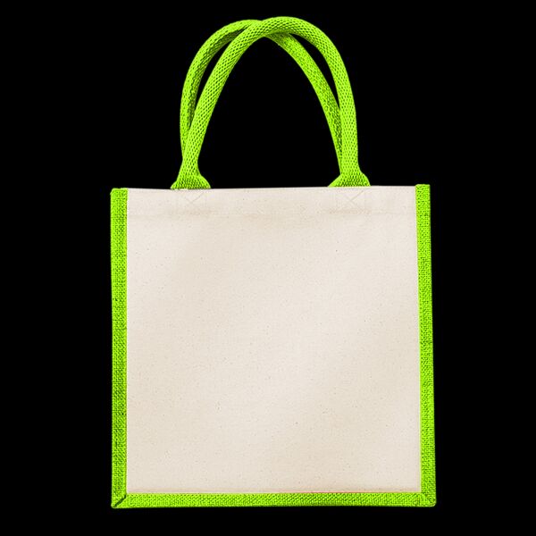 Westford Mill Printers Midi Jute Tote Bag Thumbnail