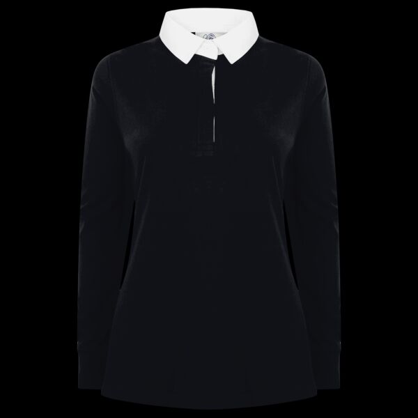 Front Row Ladies Classic Rugby Shirt Thumbnail